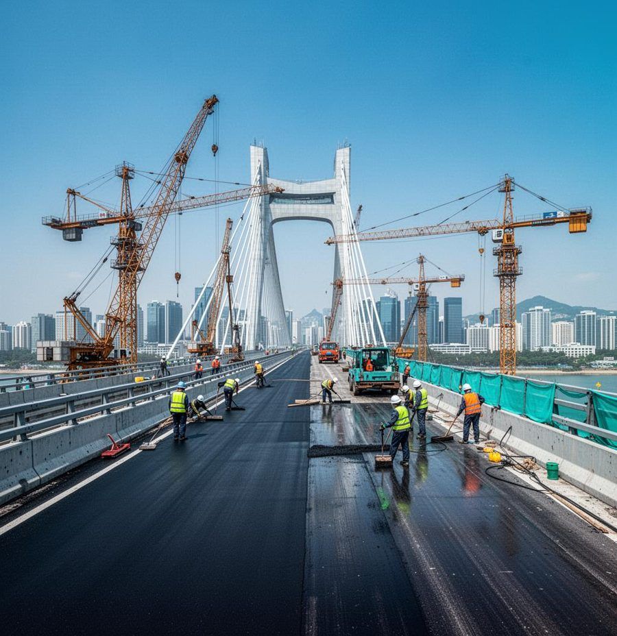 Road and bridge construction
