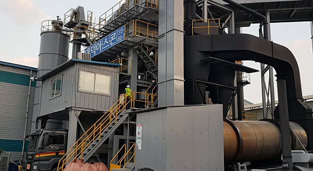 Asphalt mixing plant