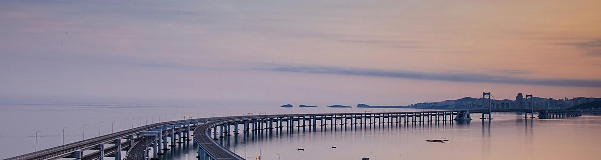 Bridge at sunset